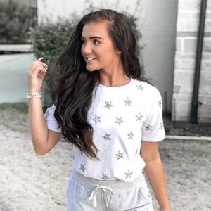 Rhinestone Star Tee